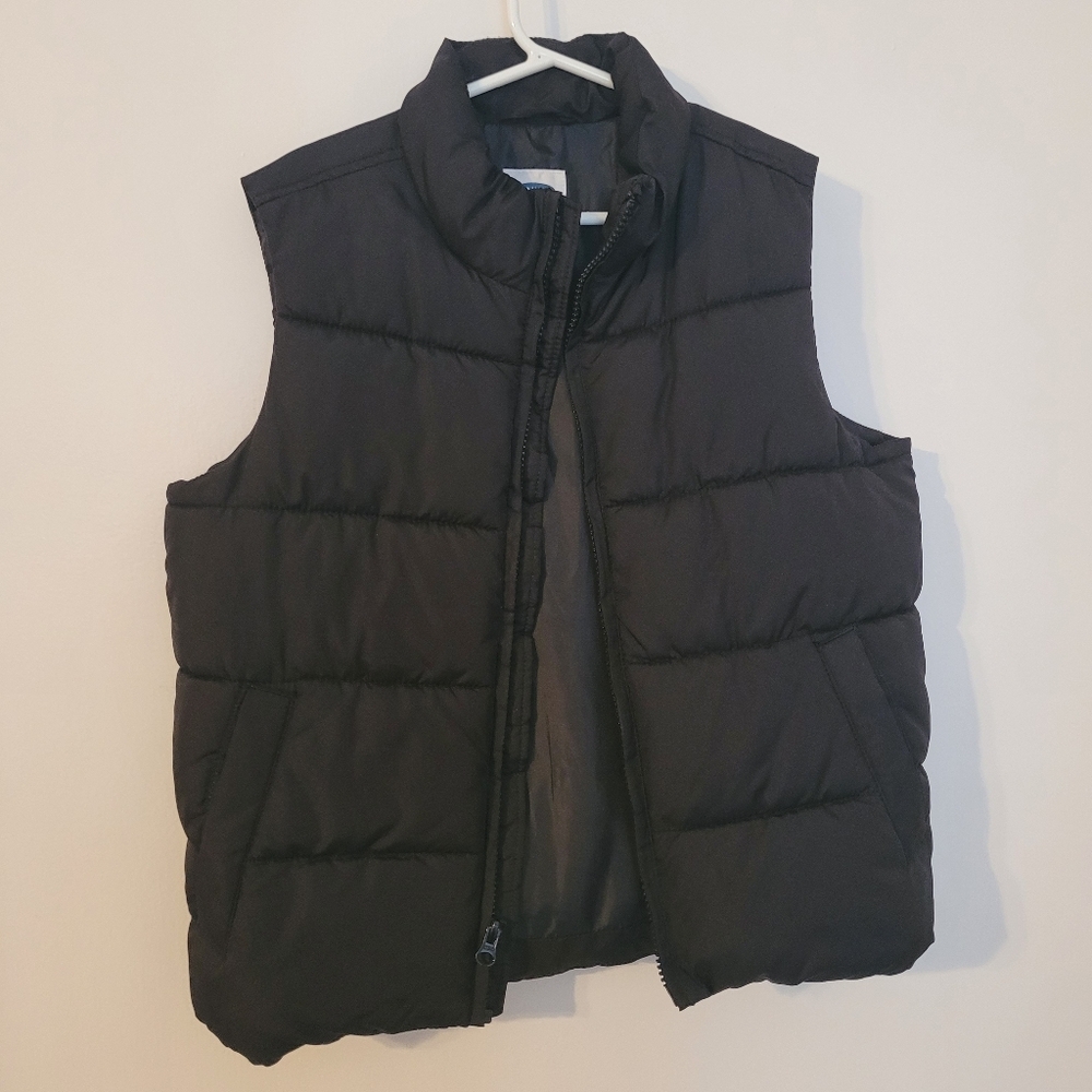 Old Navy Kids Black Puffer Vest Size S (6/7)